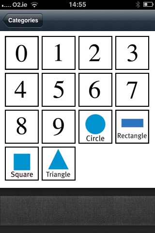 Grace App Screenshot Numbers and Shapes